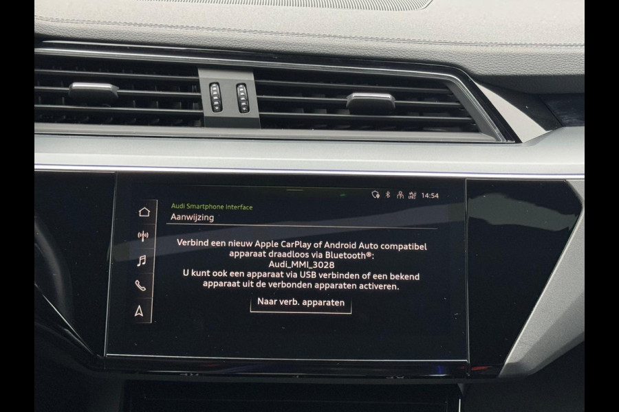 Audi e-tron Quattro Business edition Plus, 1 e eigenaar, panodak, leder, camera, afn. trekhaak, stoelverwarming, NL auto nap