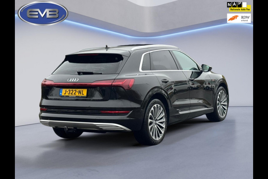 Audi e-tron Quattro Business edition Plus, 1 e eigenaar, panodak, leder, camera, afn. trekhaak, stoelverwarming, NL auto nap