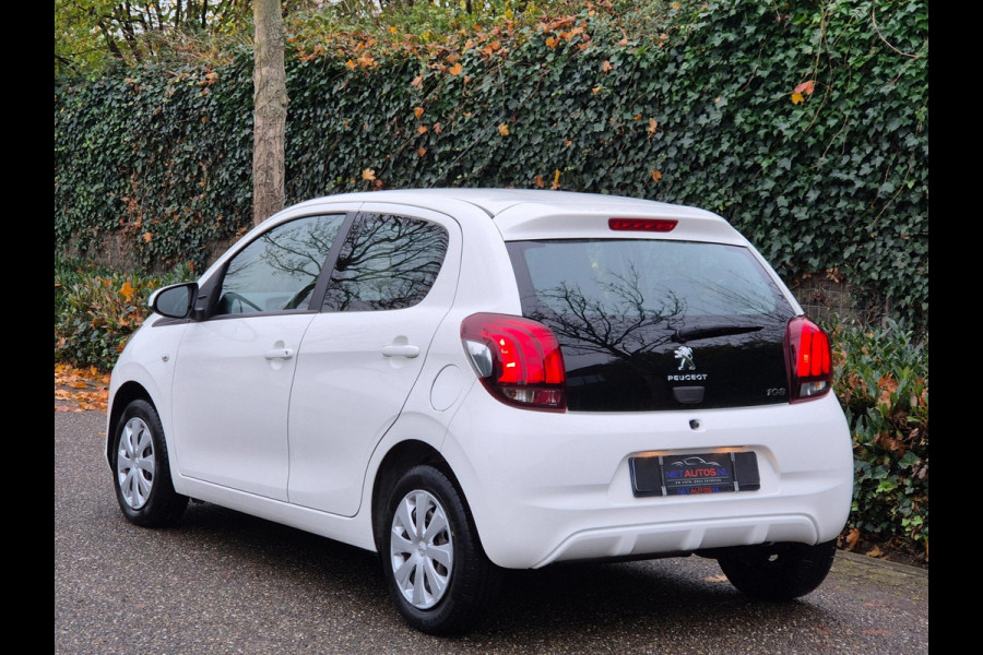 Peugeot 108 12mnd GARANTIE Automaat NL NAP Flippers Bluetooth USB AUX Sport Wit Dealeronderhouden APK tot 7-2027 1.0 e-VTi Active