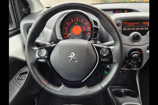Peugeot 108 12mnd GARANTIE Automaat NL NAP Flippers Bluetooth USB AUX Sport Wit Dealeronderhouden APK tot 7-2027 1.0 e-VTi Active