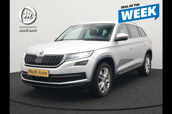 Škoda Kodiaq Style 150pk DSG 7 Persoons Dealer O.H Adaptive Cruise | Sportstoelen Memory & Verwarmd | Navigatie | Apple Carplay | DAB | Front Assist | Draadloos Laden |
