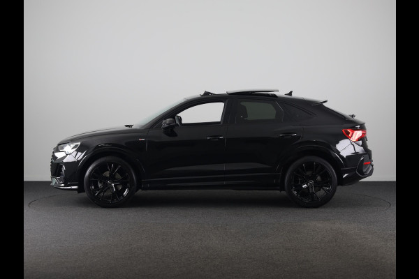 Audi Q3 Sportback 35 TFSI S Edition 150 pk S-tronic | Navigatie | Schuifdak | Parkeersensoren | Lichtmetalen velgen 20" | B&O Soundsystem | Lederen bekleding | S-Line |