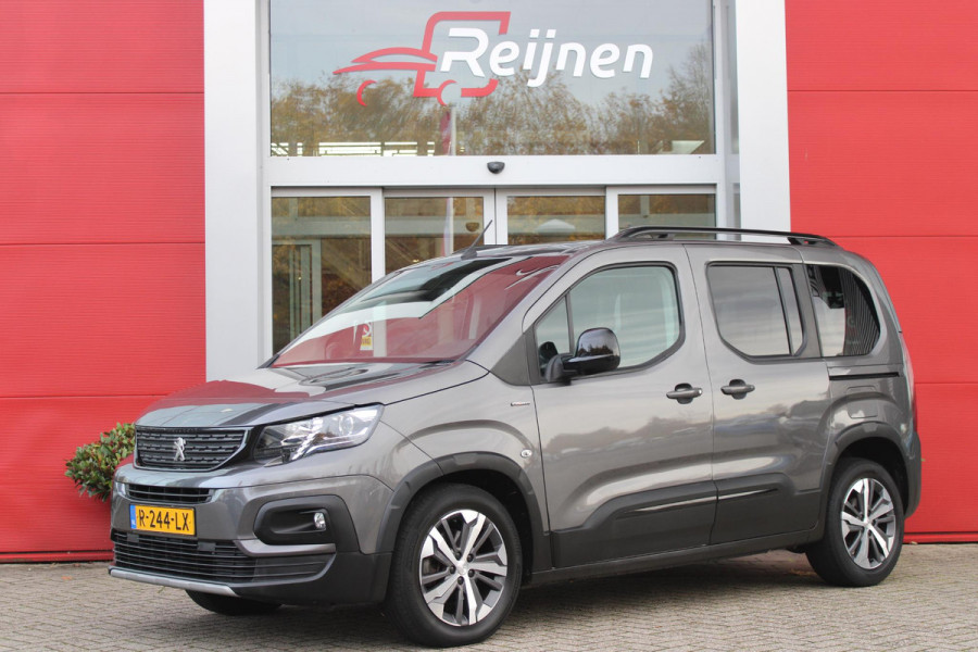 Peugeot Rifter 1.2 130PK AUTOMAAT GT-LINE | PANORAMA DAK INCL. BAGAGE DEK | TREKHAAK | NAVIGATIE | APPLE CARPLAY/ANDROID AUTO | PARKEERSENSOREN ACHTER | LICHTMETALEN VELGEN | CLIMATE CONTROL | CRUISE CONTROL | DAB+ RADIO |