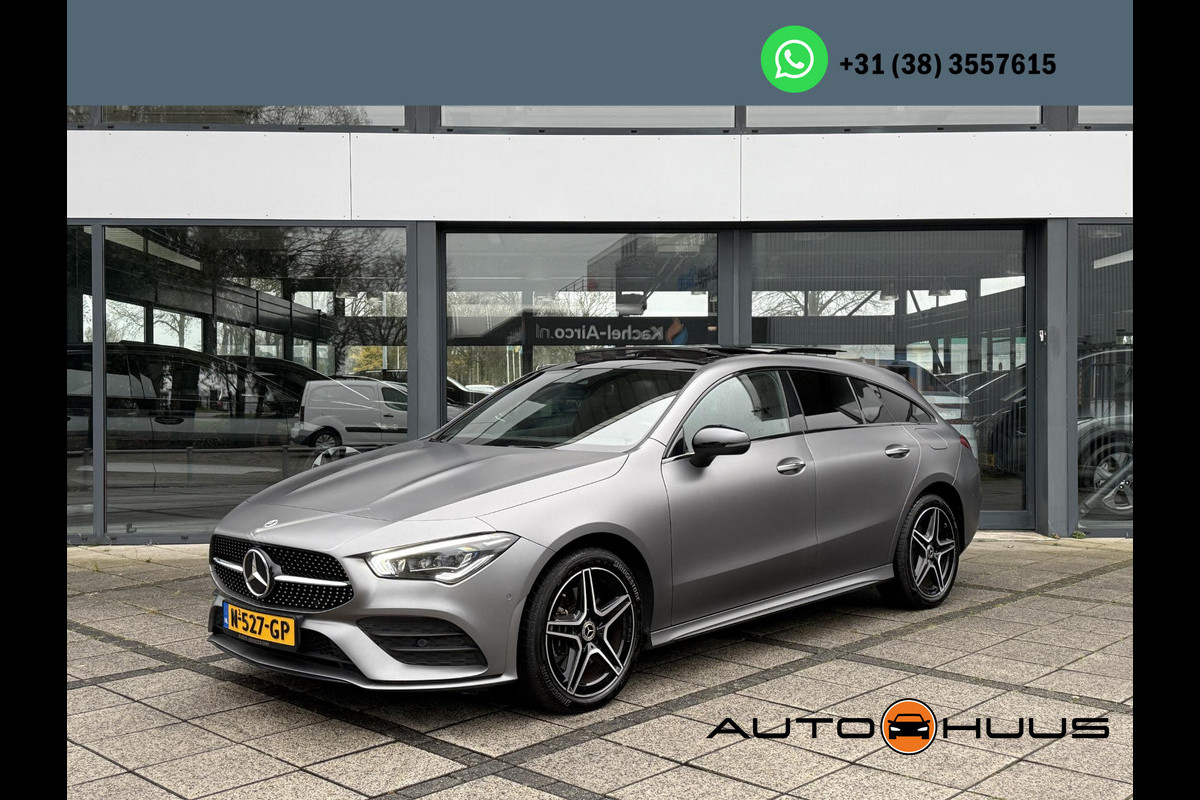 Mercedes-Benz CLA-Klasse Shooting Brake 250e Aut. Business Sol. AMG | Panorama | Burmester | Designo Magno | Sfeer Verlichting |