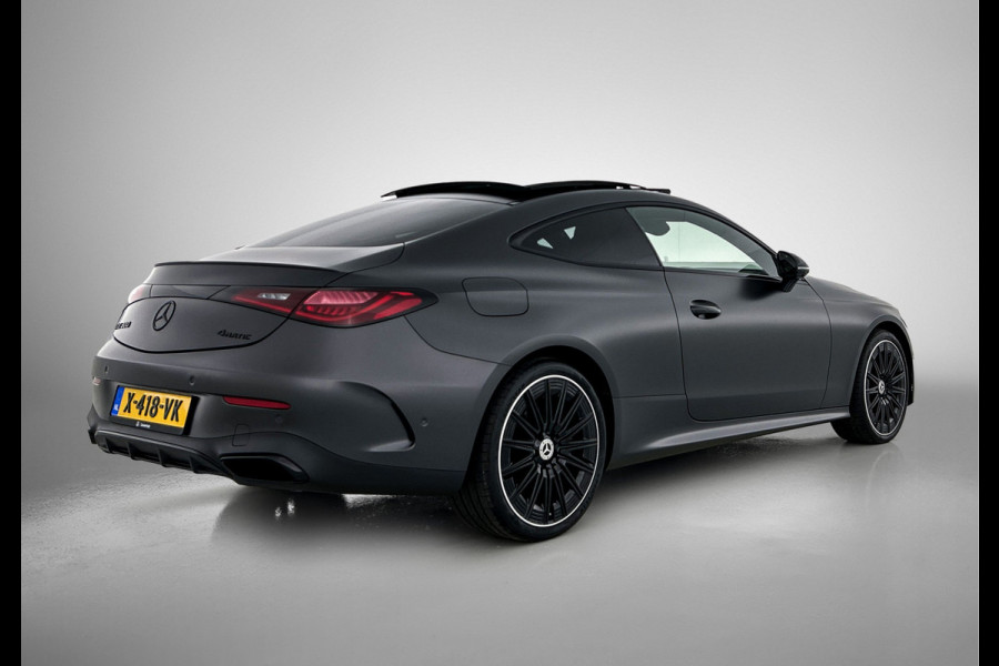 Mercedes-Benz CLE Coupé 300 4MATIC AMG-Line | Night pack | Panorama schuifdak | Rijassistentie pack | Burmester Sound | Leder | Premium Plus pack Inclusief 24 maanden MB Certified garantie voor Europa.