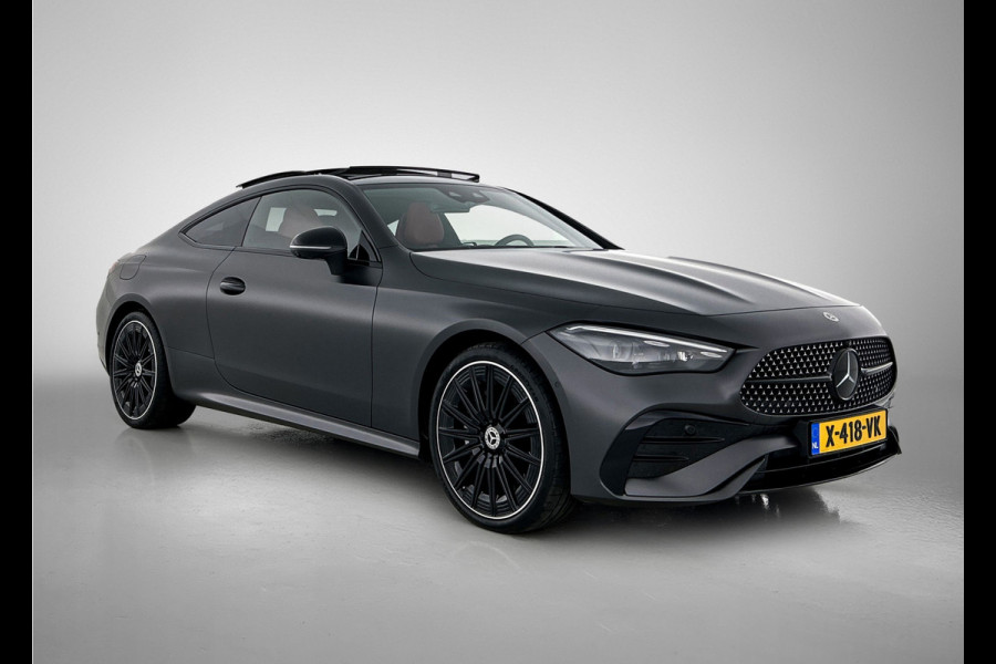 Mercedes-Benz CLE Coupé 300 4MATIC AMG-Line | Night pack | Panorama schuifdak | Rijassistentie pack | Burmester Sound | Leder | Premium Plus pack Inclusief 24 maanden MB Certified garantie voor Europa.