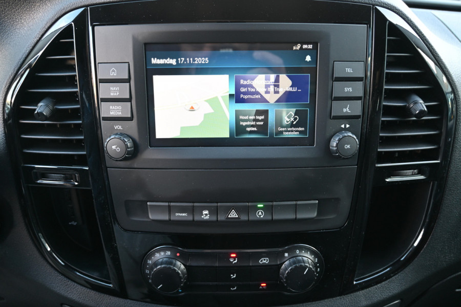Mercedes-Benz Vito 116 CDI L2 Distronic, 2500 kg trekhaak, Audio 40 navigatie met camera