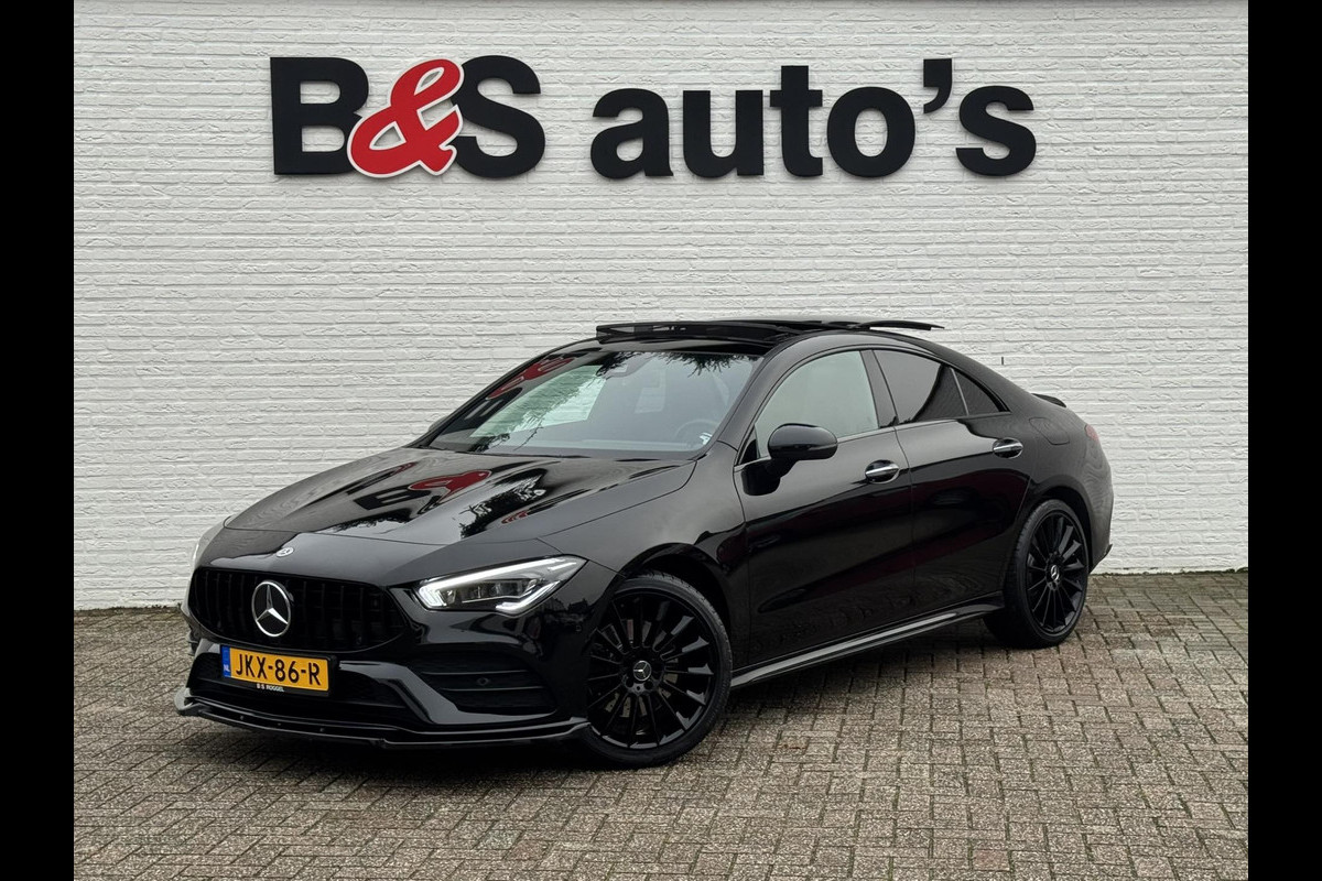 Mercedes-Benz CLA-Klasse 250 e AMG Line Maxton diffusers Sfeerverlichting LED Pano Cruise Climate Digital cockpit Camera Sensoren