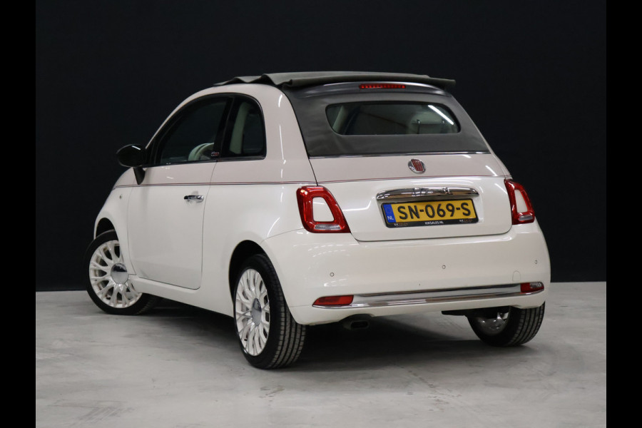 Fiat 500C 0.9 TwinAir Turbo Forever Young [60 JAAR EDITIE, VIRTUAL COCKPIT, PDC ACHTER, CRUISE CONTROL, BLUETOOTH TELEFOON, AUTOMATISCHE AIRCO, NAVIGATIE, NIEUWSTAAT]