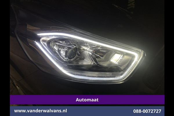 Ford Transit Custom 2.0 TDCI 130pk Automaat L2H1 Euro6 Airco | Apple Carplay | Android Auto | LED | Cruisecontrol Verwarmde voorruit, Parkeersensoren, Bijrijdersbank