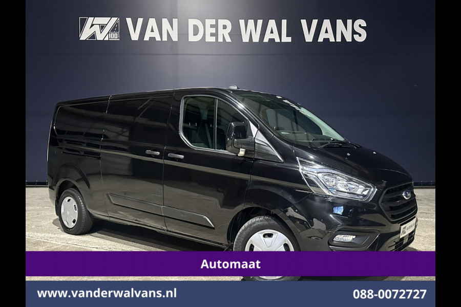 Ford Transit Custom 2.0 TDCI 130pk Automaat L2H1 Euro6 Airco | Apple Carplay | Android Auto | LED | Cruisecontrol Verwarmde voorruit, Parkeersensoren, Bijrijdersbank