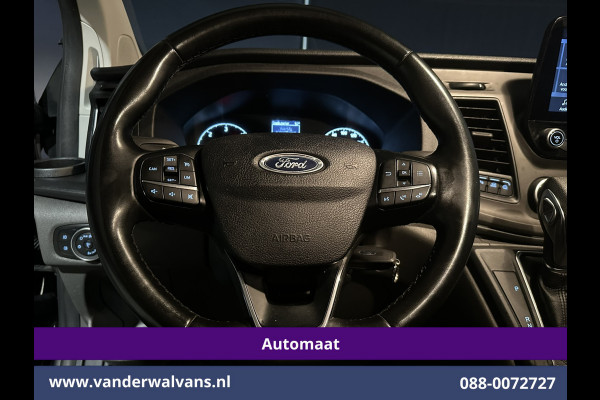 Ford Transit Custom 2.0 TDCI 130pk Automaat L2H1 Euro6 Airco | Apple Carplay | Android Auto | LED | Cruisecontrol Verwarmde voorruit, Parkeersensoren, Bijrijdersbank