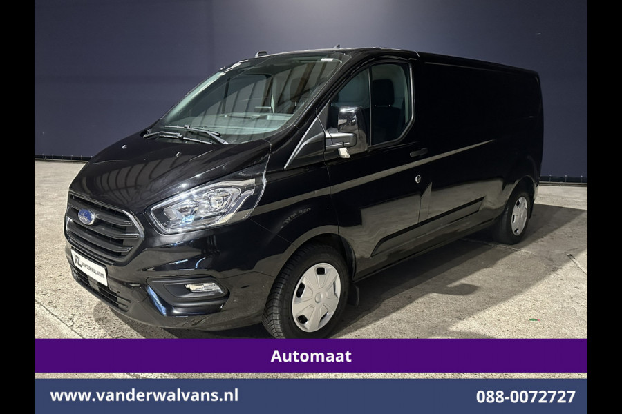 Ford Transit Custom 2.0 TDCI 130pk Automaat L2H1 Euro6 Airco | Apple Carplay | Android Auto | LED | Cruisecontrol Verwarmde voorruit, Parkeersensoren, Bijrijdersbank