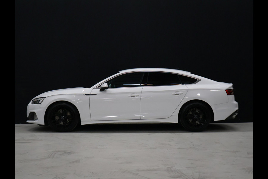 Audi A5 Sportback 40 TFSI Advanced Edition [CRUISE CONTROL, BLUETOOTH TELEFOON, FLIPPERS,  DRAADLOZE TELEFOONLADER, AUTOMATISCHE ACHTERKLEP, NIEUWSTAAT]