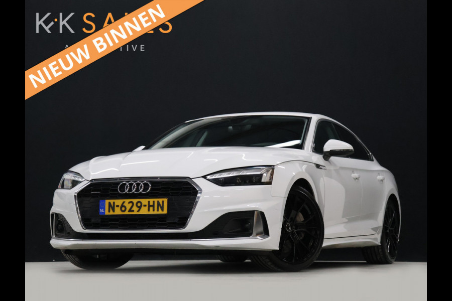 Audi A5 Sportback 40 TFSI Advanced Edition [CRUISE CONTROL, BLUETOOTH TELEFOON, FLIPPERS,  DRAADLOZE TELEFOONLADER, AUTOMATISCHE ACHTERKLEP, NIEUWSTAAT]