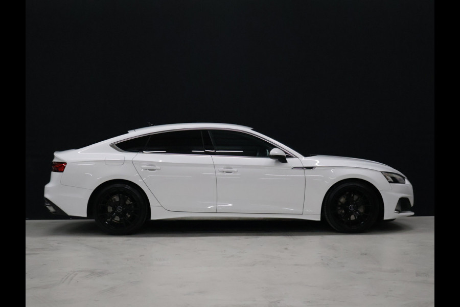 Audi A5 Sportback 40 TFSI Advanced Edition [CRUISE CONTROL, BLUETOOTH TELEFOON, FLIPPERS,  DRAADLOZE TELEFOONLADER, AUTOMATISCHE ACHTERKLEP, NIEUWSTAAT]