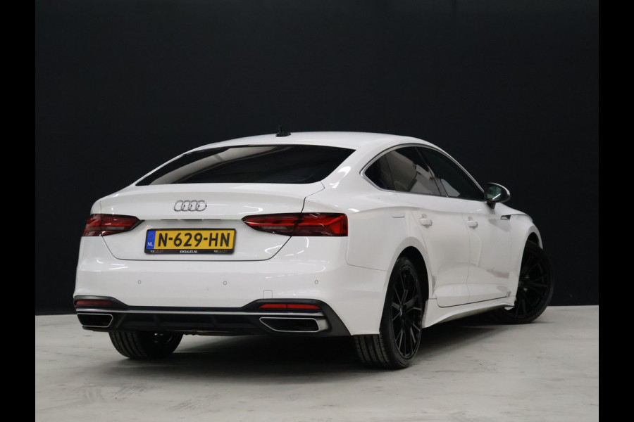 Audi A5 Sportback 40 TFSI Advanced Edition [CRUISE CONTROL, BLUETOOTH TELEFOON, FLIPPERS,  DRAADLOZE TELEFOONLADER, AUTOMATISCHE ACHTERKLEP, NIEUWSTAAT]