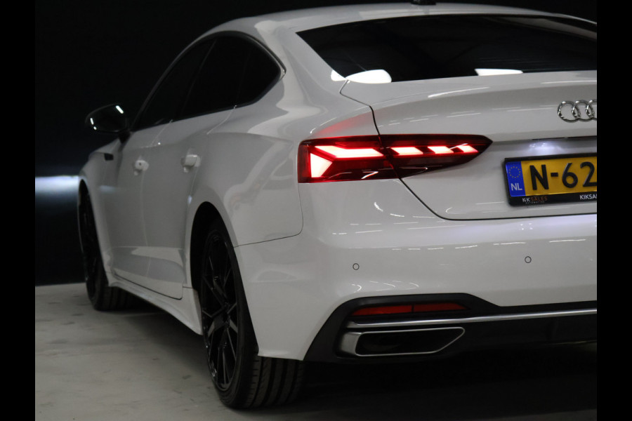 Audi A5 Sportback 40 TFSI Advanced Edition [CRUISE CONTROL, BLUETOOTH TELEFOON, FLIPPERS,  DRAADLOZE TELEFOONLADER, AUTOMATISCHE ACHTERKLEP, NIEUWSTAAT]
