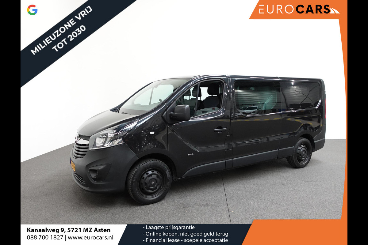 Opel Vivaro 1.6 CDTI L2H1 Dubbele Cabine Edition Dubbele Cabine Navi Airco Bluetooth Schuifdeur 6-Zits