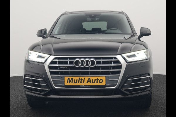 Audi Q5 50 TFSI e quattro S Line Plug In Hybrid 300pk Dealer O.H PHEV | Camera | Keyless | Sportstoelen Verwarmd | S Sportstuur | Navigatie Plus | Apple Carplay | Virtual | DAB | 20"L.M |