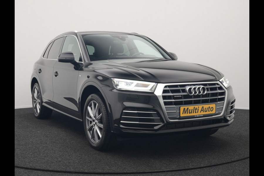 Audi Q5 50 TFSI e quattro S Line Plug In Hybrid 300pk Dealer O.H PHEV | Camera | Keyless | Sportstoelen Verwarmd | S Sportstuur | Navigatie Plus | Apple Carplay | Virtual | DAB | 20"L.M |