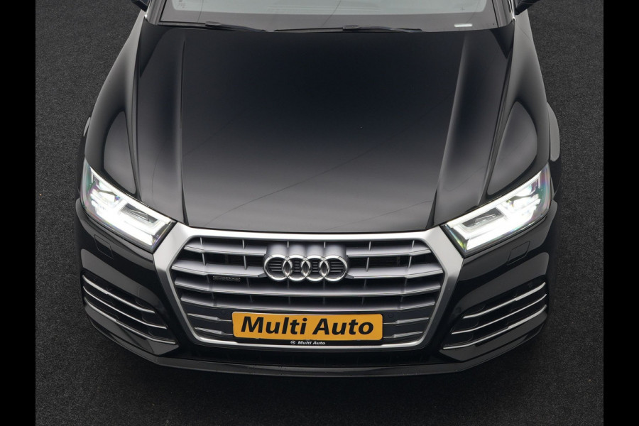 Audi Q5 50 TFSI e quattro S Line Plug In Hybrid 300pk Dealer O.H PHEV | Camera | Keyless | Sportstoelen Verwarmd | S Sportstuur | Navigatie Plus | Apple Carplay | Virtual | DAB | 20"L.M |