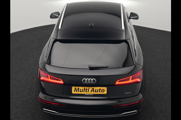 Audi Q5 50 TFSI e quattro S Line Plug In Hybrid 300pk Dealer O.H PHEV | Camera | Keyless | Sportstoelen Verwarmd | S Sportstuur | Navigatie Plus | Apple Carplay | Virtual | DAB | 20"L.M |