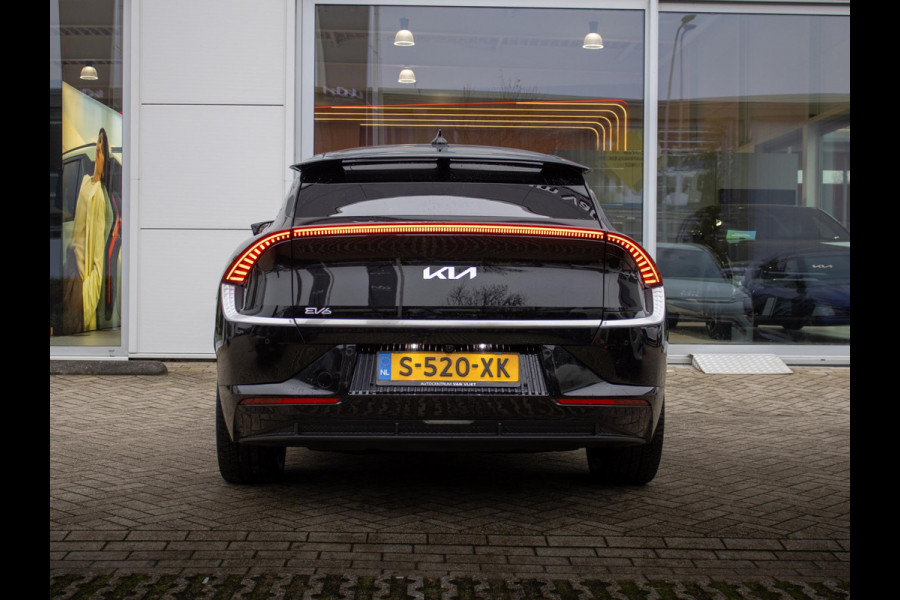 Kia Ev6 Plus AWD 77.4 kWh | SOH 100% | Nederlandse dealer onderhouden auto | Stoel en stuurverwarming | Geheugen bestuurderstoel |