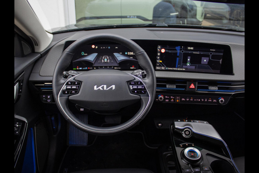 Kia Ev6 Plus AWD 77.4 kWh | SOH 100% | Nederlandse dealer onderhouden auto | Stoel en stuurverwarming | Geheugen bestuurderstoel |
