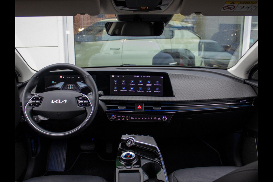 Kia Ev6 Plus AWD 77.4 kWh | SOH 100% | Nederlandse dealer onderhouden auto | Stoel en stuurverwarming | Geheugen bestuurderstoel |