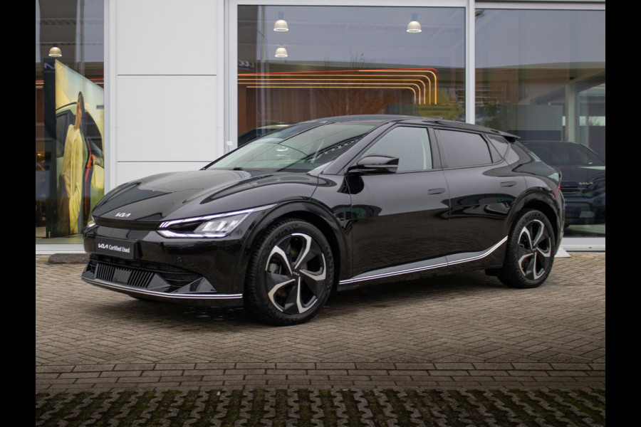 Kia Ev6 Plus AWD 77.4 kWh | SOH 100% | Nederlandse dealer onderhouden auto | Stoel en stuurverwarming | Geheugen bestuurderstoel |