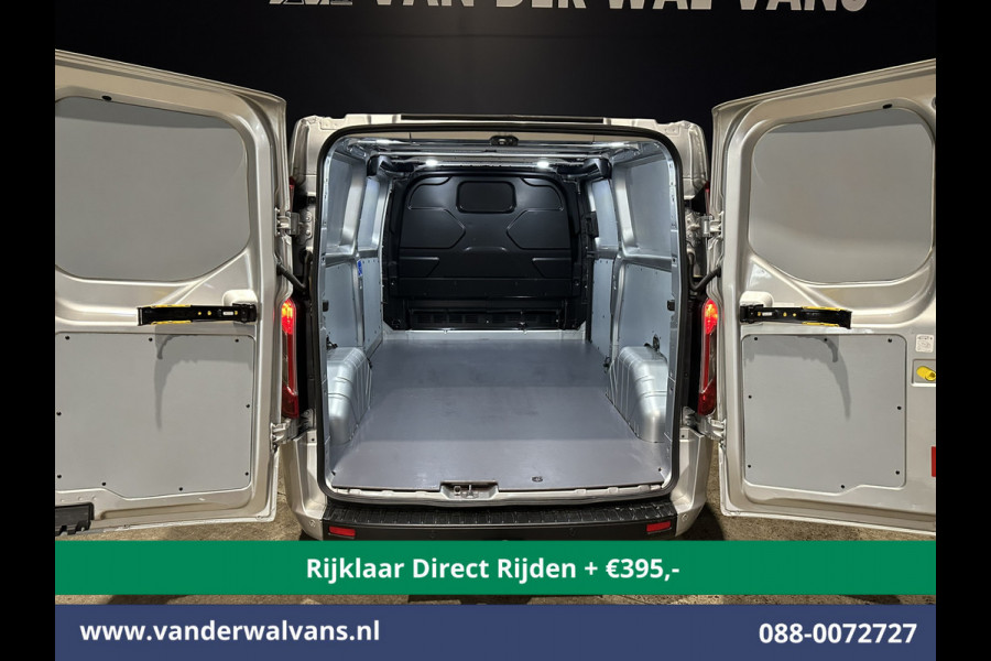 Ford Transit Custom 2.0 TDCI 130pk L2H1 Euro6 *Rijklaar Direct Rijden* Airco | Navigatie | LED | Cruisecontrol | 2800kg Trekhaak Android Auto, Verwarmde voorruit, Parkeersensoren, Bijrijdersbank