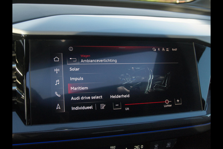 Audi Q4 e-tron 40 Launch edition S Competition 77 kWh | 2X S-Line | Panoramadak | Camera | Sonos | Sfeerverlichting |