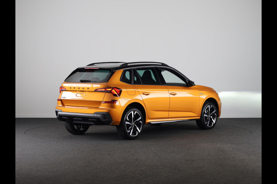 Škoda Kamiq Monte Carlo 1.0 TSI 115pk DSG-7 | 18 inch | Blind Spot | Navigatie | Adaptive Cruise | Panoramadak | Stoelverwarming |