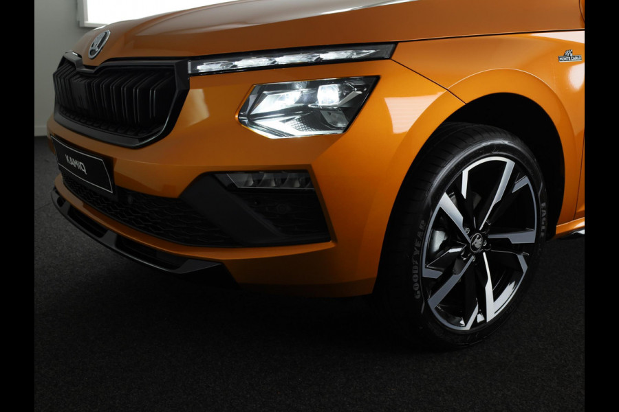 Škoda Kamiq Monte Carlo 1.0 TSI 115pk DSG-7 | 18 inch | Blind Spot | Navigatie | Adaptive Cruise | Panoramadak | Stoelverwarming |