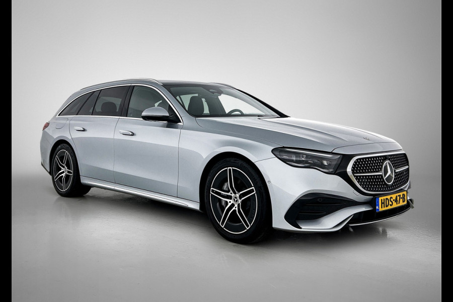Mercedes-Benz E-Klasse Estate 300 e AMG Plug-In Hybride AMG Line | Panorama Schuif-Kanteldak | Trekhaak | Memory Voor Stoelen | Burmester® | Alarm | Lederen Bekleding. Inclusief 24 maanden MB Certified garantie voor Europa.