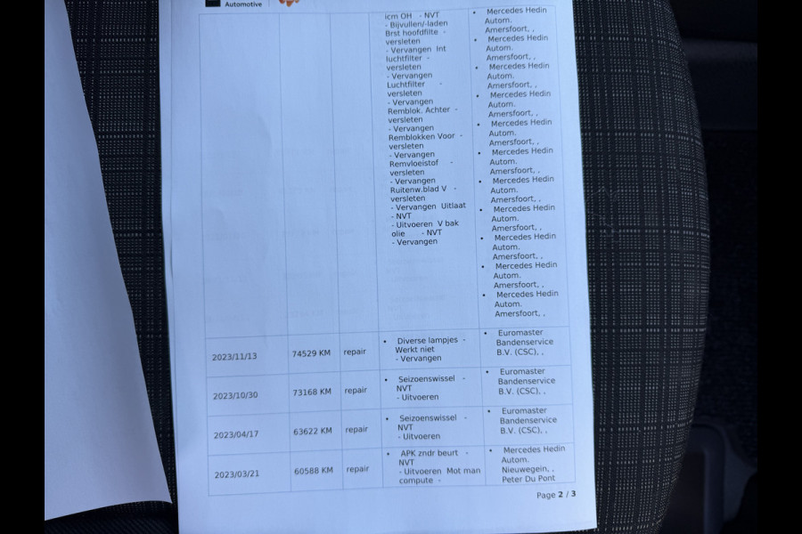 Mercedes-Benz Vito 114 CDI 136PK Euro 6 L2 H1 Automaat/CarPlay/cruise control/clima