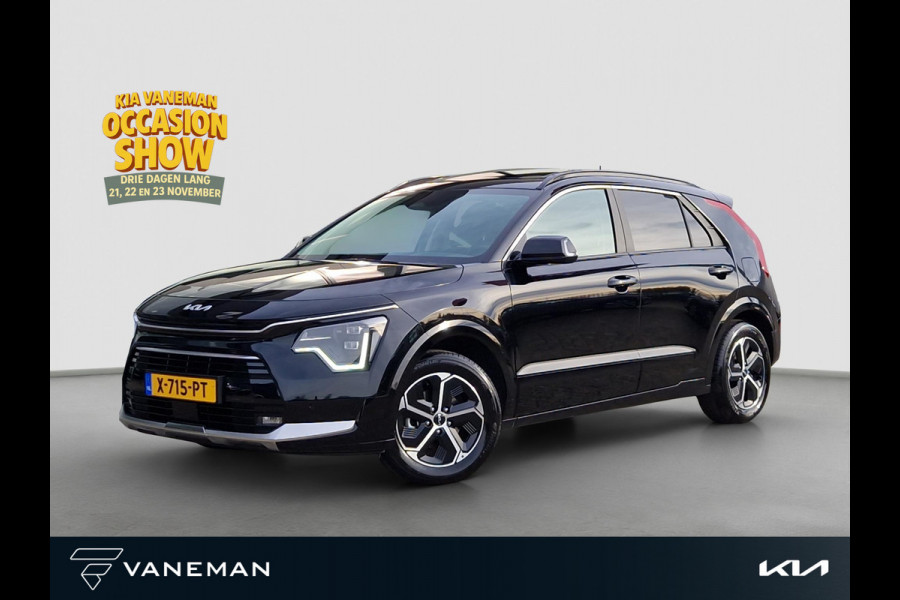 Kia Niro 1.6 GDi Hybrid DynamicPlusLine | Stoel -en Stuurverwarming | Head-Up Display | Elektr. Achterklep | Leder |