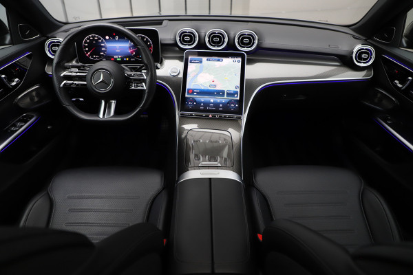 Mercedes-Benz C-Klasse 200 AMG Launch Edition | 204PK | Head-up | Keyless-go | Burmester | Sfeerverlichting | Memory | Leder | Pano | Trekhaak | NL-Aut