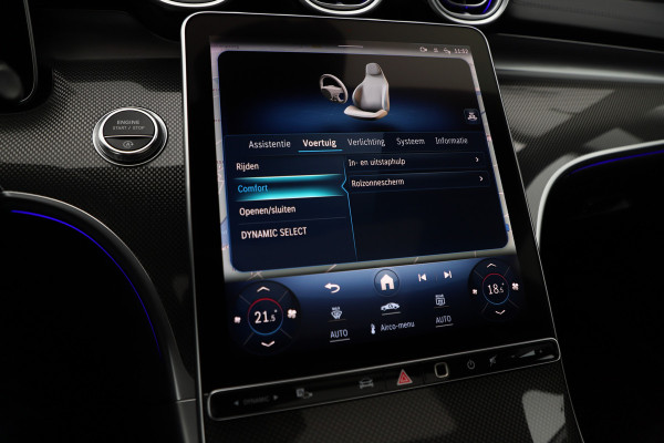 Mercedes-Benz C-Klasse 200 AMG Launch Edition | 204PK | Head-up | Keyless-go | Burmester | Sfeerverlichting | Memory | Leder | Pano | Trekhaak | NL-Aut