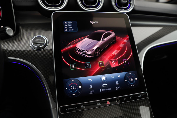 Mercedes-Benz C-Klasse 200 AMG Launch Edition | 204PK | Head-up | Keyless-go | Burmester | Sfeerverlichting | Memory | Leder | Pano | Trekhaak | NL-Aut