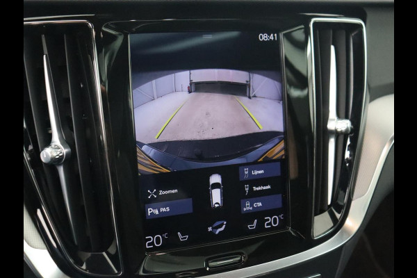 Volvo V60 2.0 T8 Recharge AWD R Design | Panoramadak | Trekhaak | Adaptive cruise | Stoelverwarming | Harman/Kardon | Camera | Carplay | Half leder | Navigatie | Full LED | PHEV | Plug In