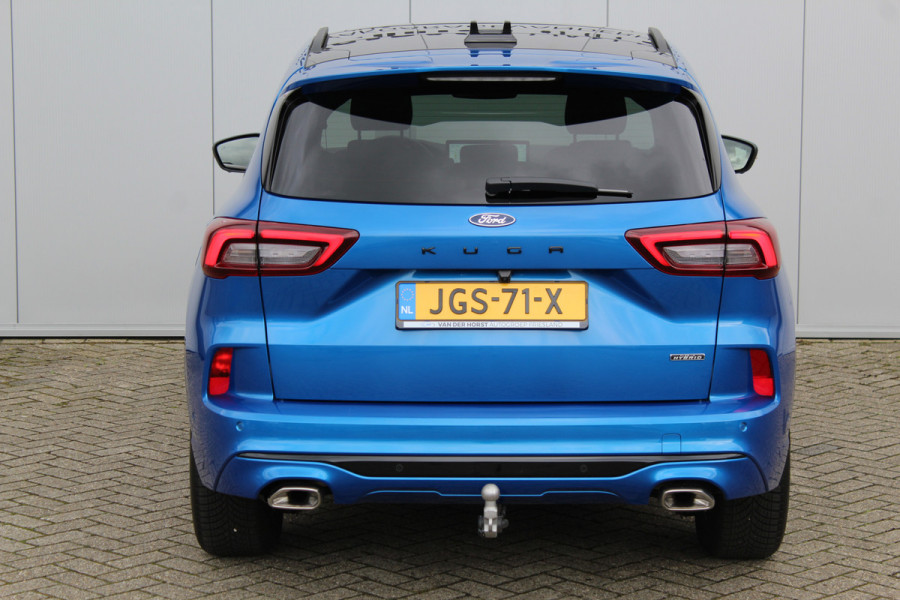 Ford Kuga 2.5-243pk PHEV ST-Line X. Nieuw Model ! Van €. 54.937,- voor €. 43.735,- ! Trekgewicht van 2.100kg ! Elektr. verstelb. AGR stoelen voor, Stoel-, stuur-, voorraam- en achterbank verwarming, Elektr. panorama/schuif-kanteldak , Trekhaak wegklapbaar,