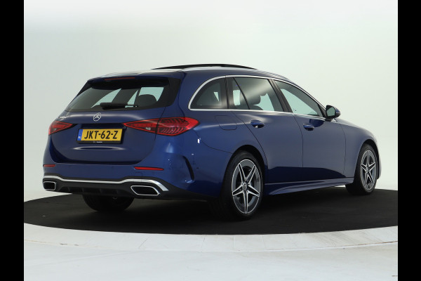 Mercedes-Benz C-Klasse Estate 300 e AMG Plug-In Hybride Edition AMG-Line | Panorama Schuif-Kanteldak | Alarm Klasse 3  |360° camera | Stuur en Stoelverwarming. Inclusief 24 maanden Mercedes-Benz Certified garantie voor Europa.