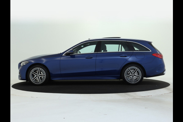 Mercedes-Benz C-Klasse Estate 300 e AMG Plug-In Hybride Edition AMG-Line | Panorama Schuif-Kanteldak | Alarm Klasse 3  |360° camera | Stuur en Stoelverwarming. Inclusief 24 maanden Mercedes-Benz Certified garantie voor Europa.