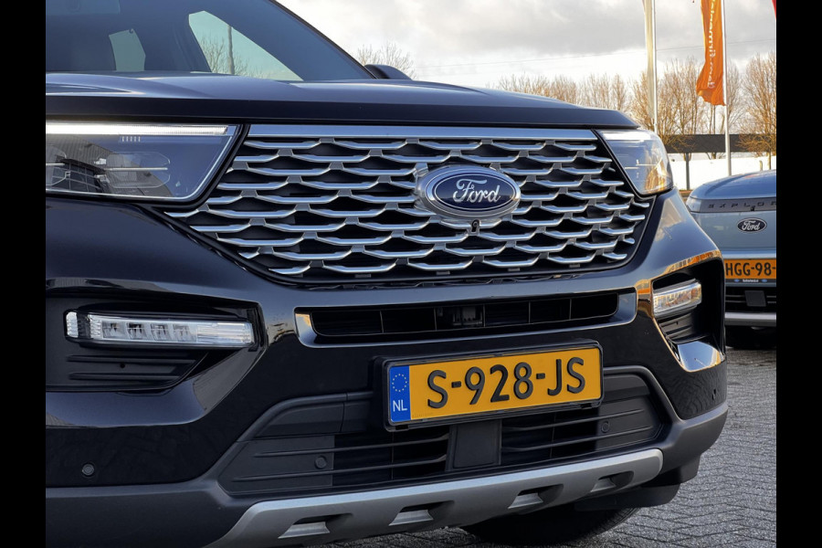 Ford Explorer 3.0 V6 EcoBoost PHEV Platinum | Panoramadak | Winter Pack | Afneembare Trekhaak