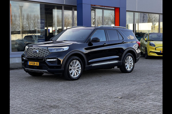 Ford Explorer 3.0 V6 EcoBoost PHEV Platinum | Panoramadak | Winter Pack | Afneembare Trekhaak