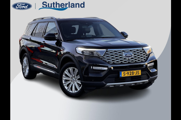 Ford Explorer 3.0 V6 EcoBoost PHEV Platinum | Panoramadak | Winter Pack | Afneembare Trekhaak