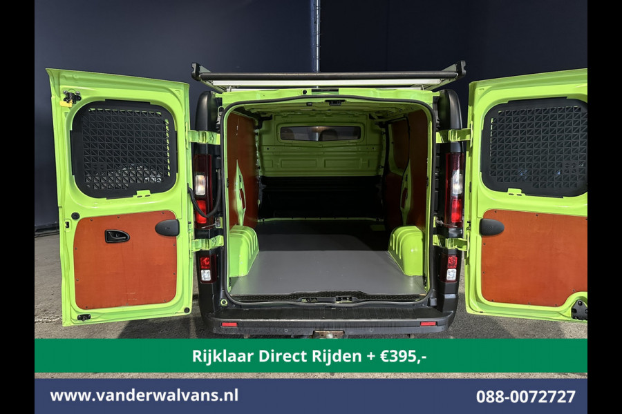 Renault Trafic 1.6 dCi L1H1 Euro6 *Rijklaar Direct Rijden* Airco | Imperiaal | Trekhaak | Navigatie | Cruisecontrol Parkeersensoren, Bijrijdersbank