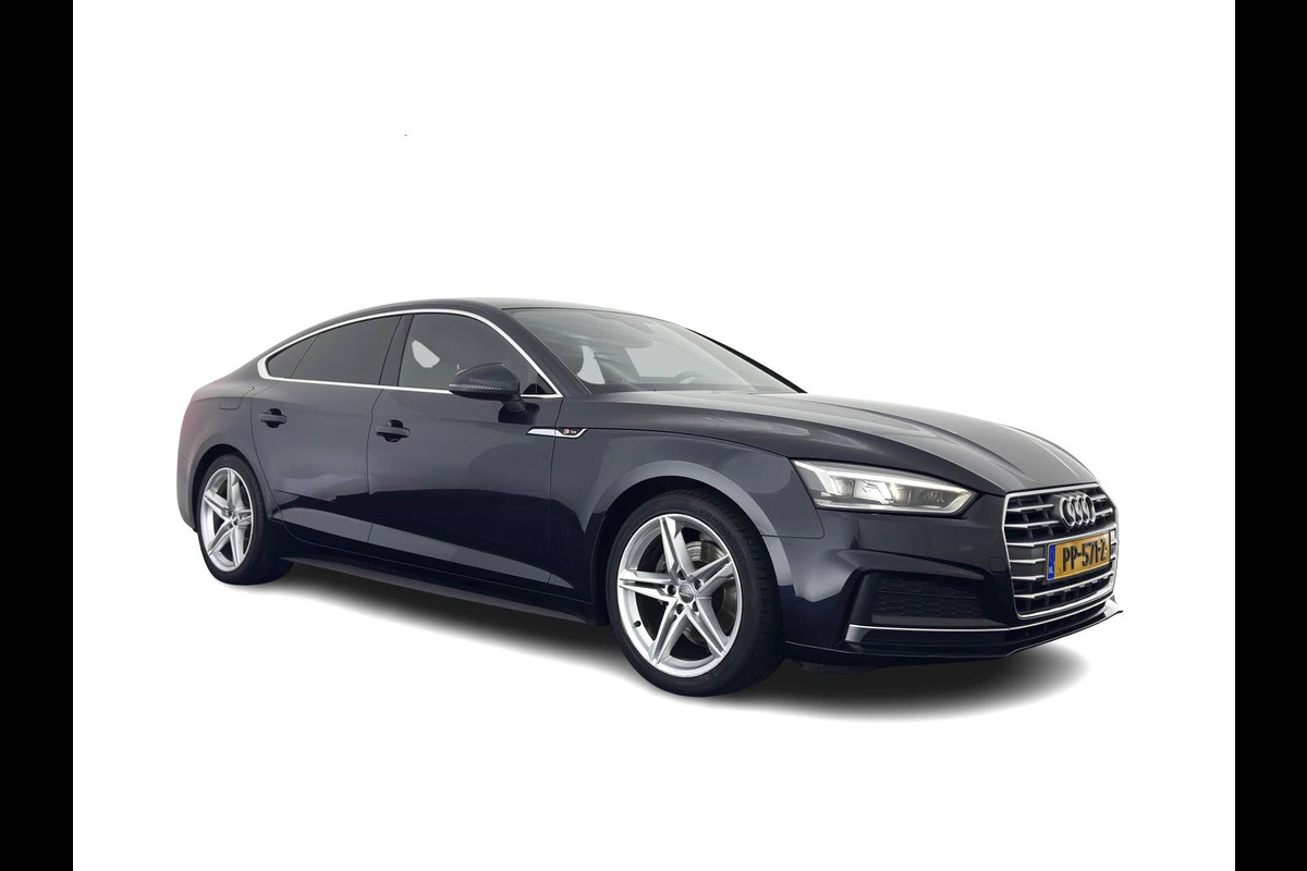 Audi A5 Sportback 1.4 TFSI Sport S-Line Aut. *FULL-LED | LEATHER-FABRIC | SPORT-SEATS | NAVI-FULLMAP | SHIFT-PADDLES | PRIVACY-GLASS | ECC | PDC | CRUISE | 18''ALU*